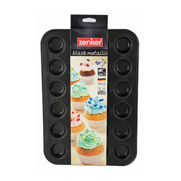 zenker - stampo per 24 mini muffin