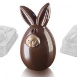 Silikomart – Lucky Bunny stampo in policarbonato per uova a forma di coniglio