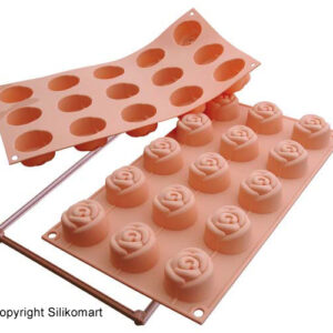 Silikomart - Stampo Small Rose F&F 15 forme - immagine 1