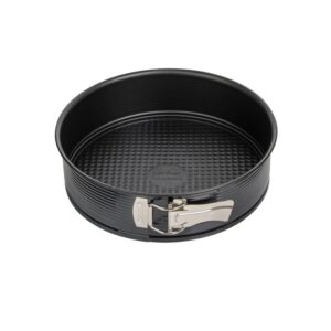 Zenker - Tortiera antiaderente apribile a cerniera, Ø24cm Linea Black Metallic