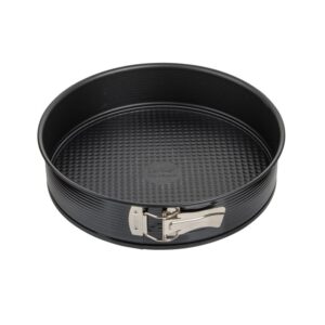 Zenker - Tortiera antiaderente apribile a cerniera, Ø28cm Linea Black Metallic