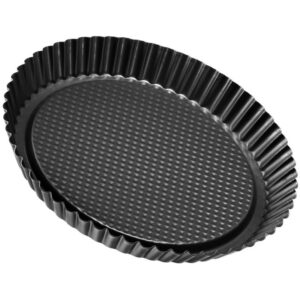 Zenker - Stampo per crostata Furbo a nido d'ape con bordo scanalato, Ø30 cm Linea Black Metallic - immagine 2