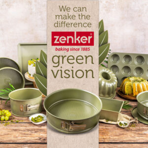 Zenker - Stampo per plumcake e pane, 30cm Linea Green Vision - immagine 10