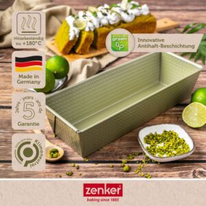 Zenker - Stampo per plumcake e pane, 30cm Linea Green Vision - immagine 7