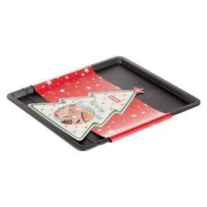 Zenker - Teglia estensibile, da 37 cm a 52 cm, Linea Merry Christmas (Copy)