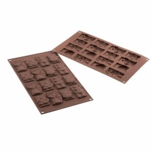 Silikomart - Stampo in silicone Winter Choco Tags SF198