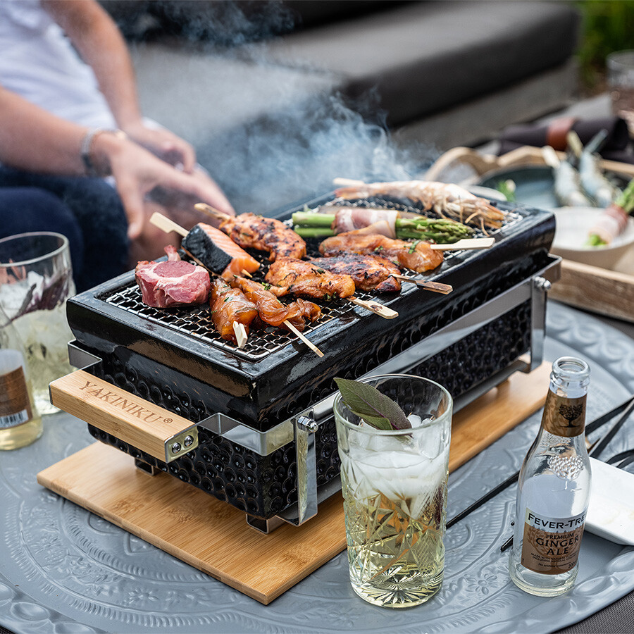 YAKINIKU - Shichirin rettangolare Griglia da tavolo