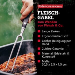 FMProfessional - Forchettone da carne in acciaio inox 21209 - immagine 4