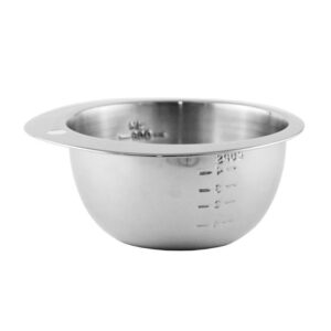 Zenker - Mixing bowl in acciaio con scala graduata, 800ml